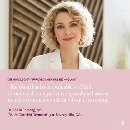 4-in-1 SensifyGlow Skincare Wand with Red Light Therapy