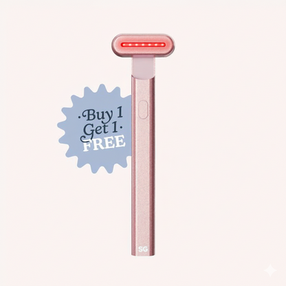 4-in-1 SensifyGlow Skincare Wand with Red Light Therapy